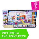 Littlest Pet Shop Pet Jet Playset Toy, Includes 4 Pets, Adult Assembly Required (No Tools Needed), Ages 4 and Up (Amazon Exclusive)