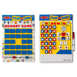 Melissa & Doug Flip to Win Set - Memory Game and Hangman