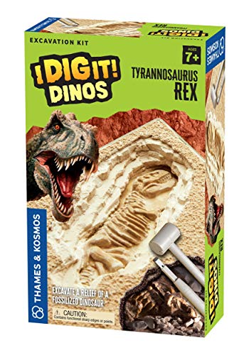 Thames & Kosmos I Dig It! Dinos T. Rex Excavation | Science Experiment Kit | Excavate A Tyrannosaurus Rex Dig Site | Paleontology | Dinosaur Toy | Oppenheim Toy Portfolio Platinum Award Winner