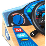 Melissa & Doug Vroom & Zoom Interactive Wooden Dashboard Pretend Play Driving Toy