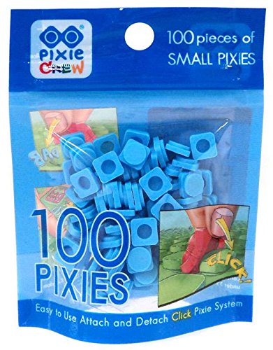 Pixie Crew Small Pixies Light Blue 100 Count Sachet