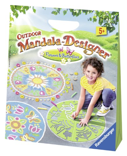 Ravensburger Outdoor Mandala-Designer Flowers and Butterflies Kit