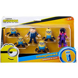 Minions: The Rise of Gru Fisher-Price Imaginext Figure Pack, set of 6 film character figures