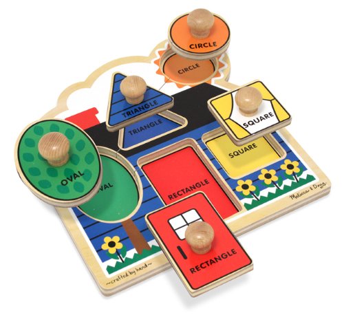 First Shapes Jumbo Knob (2 Pack)