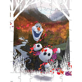 Disney Frozen 2 48-Piece Surprise Puzzle in Plastic Gem-Shaped Storage Case