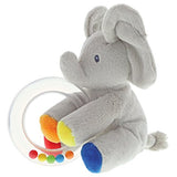 Baby GUND Flappy the Elephant Stuffed Animal Rattle Plush Toy, 5