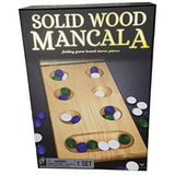 Cardinal Games Solid Wood Folding Mancala