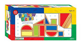 Guidecraft Rainbow Blocks Set - 10 Pcs. Kids Learning & Educational Toys, Stacking Blocks