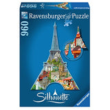 Ravensburger Eiffel Tower 960 Piece Jigsaw Puzzle for Adults  Every Piece is Unique, Softclick Technology Means Pieces Fit Together Perfectly
