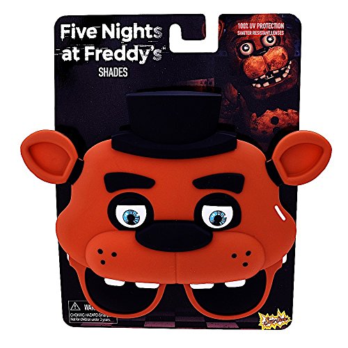 Sun-Staches Costume Sunglasses Five Nights Freddy Fazbear Party Favors UV400