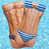 Jet Creations Hot Body Raft Inflatable Pool Float FUN-HOT01