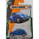 2018 Matchbox MBX Road Trip 12/35 - '62 Volkswagen Beetle (Blue)
