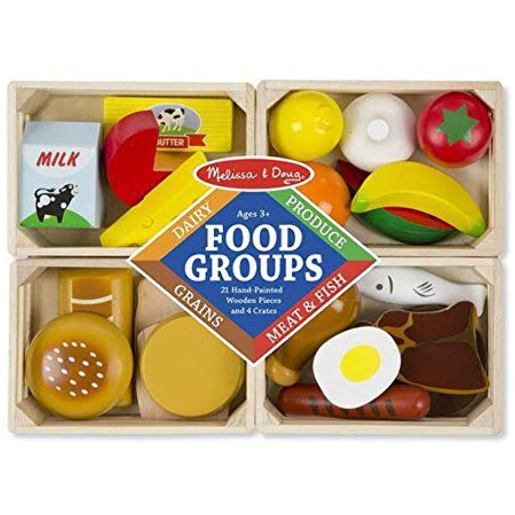 Melissa & Doug Food Groups (Set of 3)