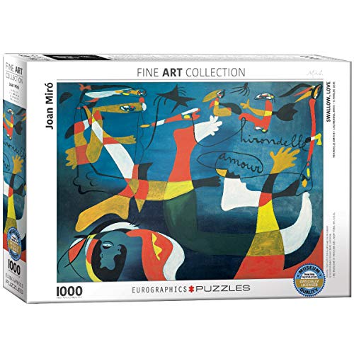 EuroGraphics Swallow Love by Joan Miro (1000 Piece) Puzzle