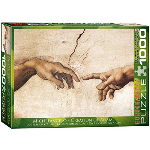 EuroGraphics Creation of Adam by Michaelangelo Puzzle (1000-Piece)