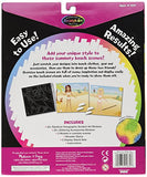 Melissa and Doug Beach Fun Scratch Art Fashion Sticker Scenes