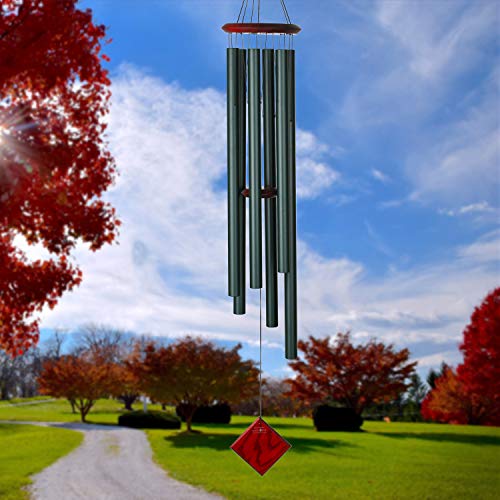 Woodstock Chimes DCE54 The Original Guaranteed Musically Tuned Neptune Chime, Evergreen