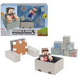 Minecraft Minecart Mayhem Playset with Steve Character Figure, Launching Cart and Accessories, Creation, Exploration and Survival Game for Kids Ages 6 Years and Older