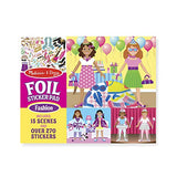 Melissa & Doug Foil Sticker Pad – Fashion