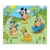 Melissa & Doug Disney Mickey Mouse and Friends Jumbo Knob Wooden Puzzle