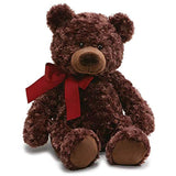 GUND Valentine's Day Hart Teddy Bear Stuffed Animal, Chocolate Brown, 18"