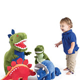 GUND Jumbo Chomper Dinosaur T-Rex Stuffed Animal Plush, Green, 25