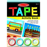 Melissa & Doug Tape Activity Book & 1 Scratch Art Mini-Pad Bundle (03574)