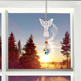 Woodstock Chimes BANO Rainbow Makers Crystal Suncatcher, Birthstone Angel - November