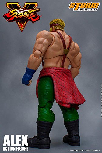 Storm Collectibles Street Fighter V Alex 1:12 1/12 Scale Action Figure