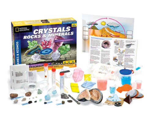 Thames & Kosmos Earth Science Crystals, Rocks, and Minerals