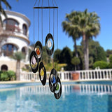 Woodstock Chimes CYBRS The Original Guaranteed Musically Tuned Chime Bellisimo Hanging Bells, 27-Inch, Eclipse