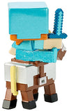 Minecraft Deluxe Mini Alex on Armored Horse Figure