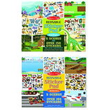 Melissa & Doug Vehicles and Habitats Reusable Bundle Sticker Pad