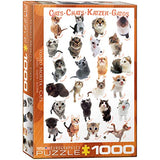 EuroGraphics Cat Breeds Puzzle (1000-Piece)