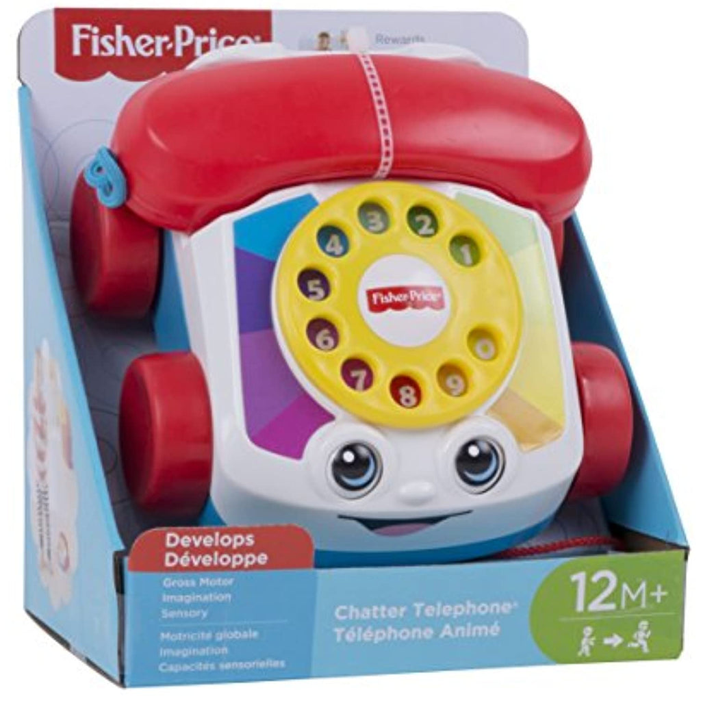 Fisher-Price Chatter Telephone, Classic Infant Pull Toy