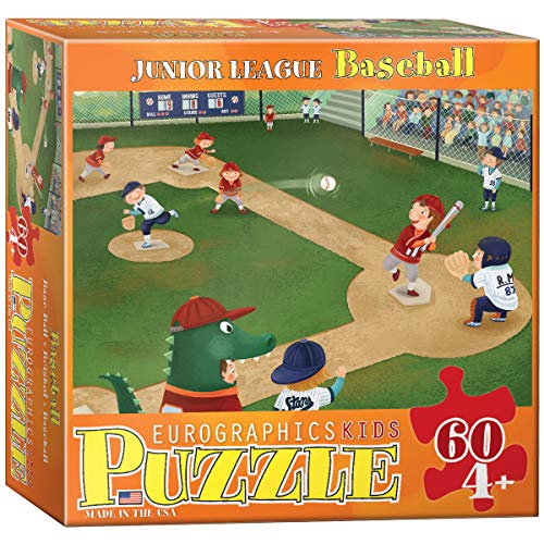 EuroGraphics Baseball Junior League 60 Piece Puzzle