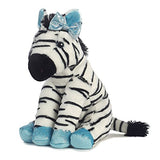 Aurora World Girlz Nation Blue Sparkle Zebra Plush