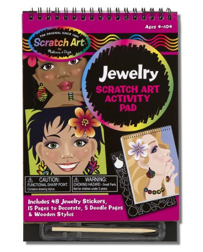 Melissa & Doug Sticker Activity Pads, Jewelry