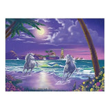 Melissa and Doug 0500 pc Seaside Stallions Cardboard Jigsaw