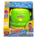 Little Kids Fubbles No Spill Bubble Machine, Yellow/Green