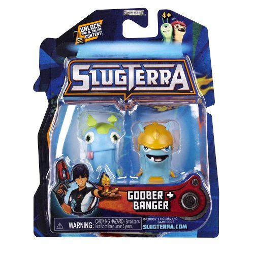 Slugterra Mini Figure 2-Pack Goober & Banger [Includes Code for Exclusive Game Items]