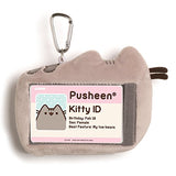 Enesco Gift GUND 8" Pusheen Wristlet Bundle Pusheen ID Case