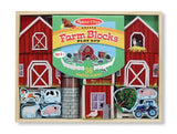 Melissa & Doug Farm Blocks 36-piece Play Set