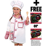 Melissa & Doug Chef: Role Play Costume Scratch Art Mini-Pad Bundle [48385]