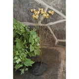 Woodstock Chimes DCGB The Original Guaranteed Musically Tuned Chime Encore Garden Bells, 20 in, Brass