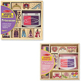 Melissa & Doug Stamp Set Bundle - Princess and Friendship