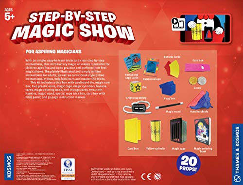 Thames & Kosmos Step-by-Step Magic Show Introductory Magic Kit