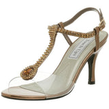 Touch Ups Women's Kristal Sandal,Silver,7 M