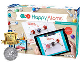 Thames & Kosmos Happy Atoms Magnetic Molecular Modeling Set and iOS App - Complete Set with 50 Atoms