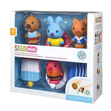 Sago Mini - BPA and Mold Free  ,   Easy Clean Bath Squirters and Floaties - Gift Pack